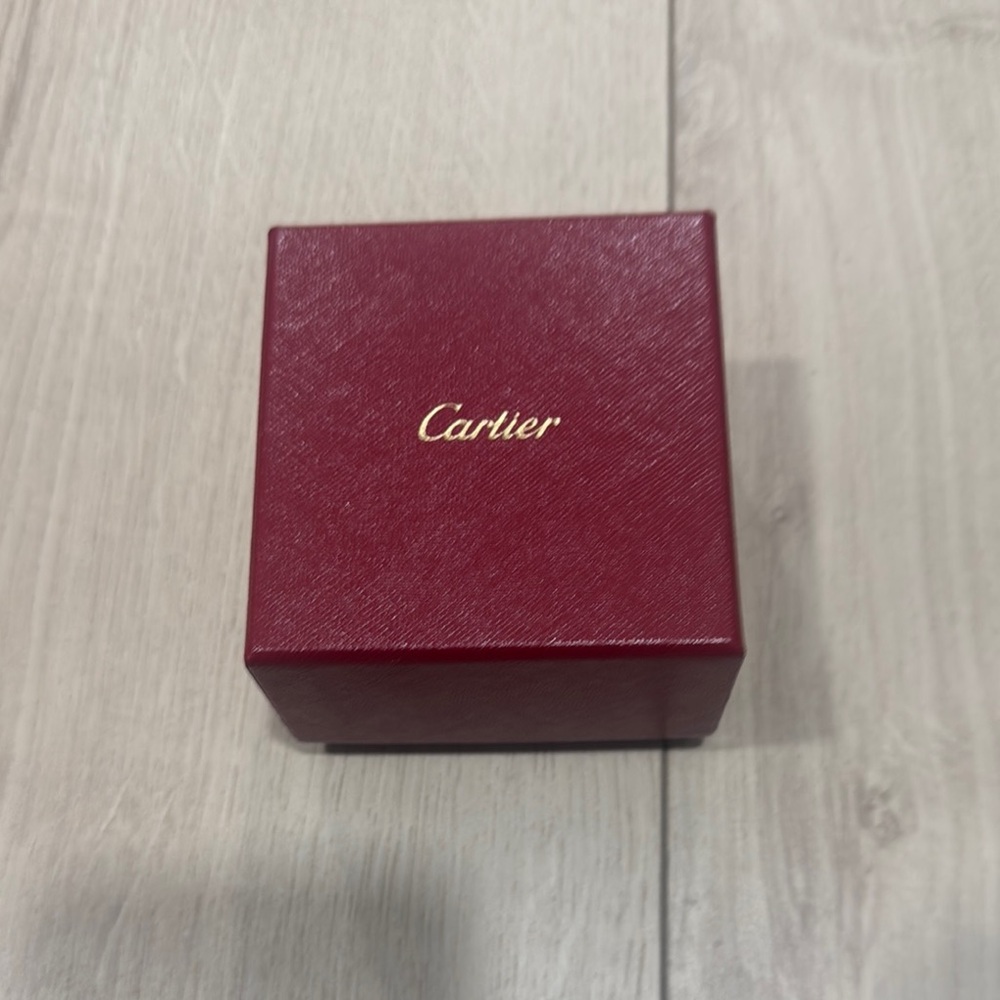 Cartier Burgundy Jewelry Box for Love Ring! - Picture 1 of 3
